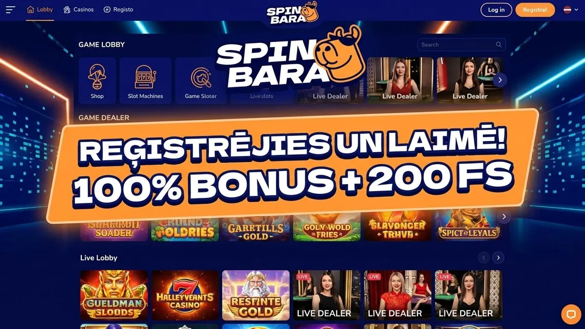 Reģistrācija ar bonusu